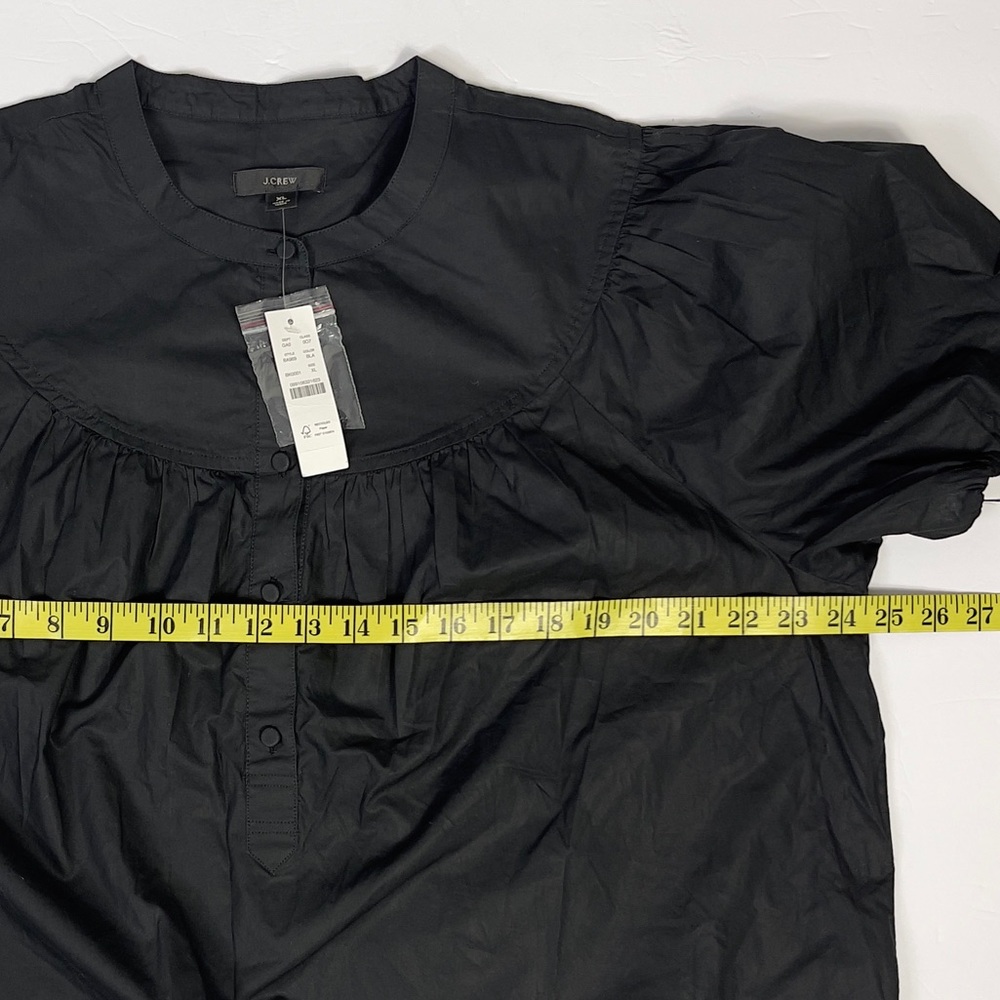 J. Crew Charcoal Button-Up Blouse - Picture 5 of 11